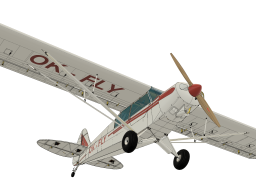 Piper PA-18 Model CAD Snapshots